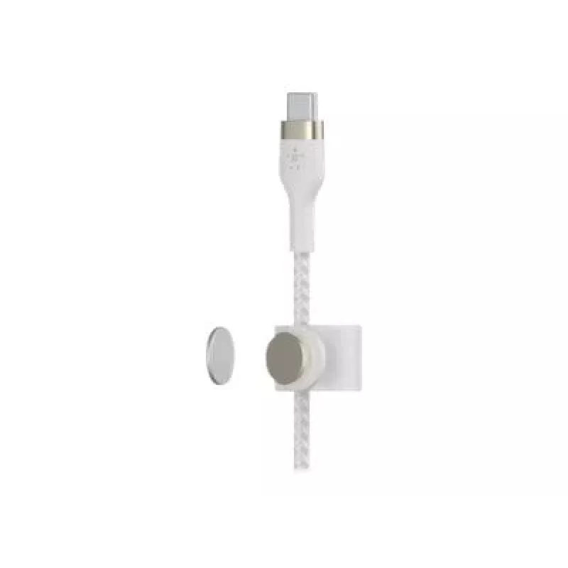 Belkin BOOSTCHARGE PRO Flex Cabo USB 3 m USB 2.0 USB C branco (CAB011BT3MWH)