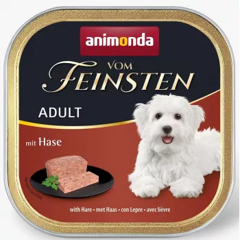 Comida húmida para cães animonda ANIMONDA Vom Feinsten COM COELHO Vaca Porco Coelho Adult 150 g, sem cereais, raças mini