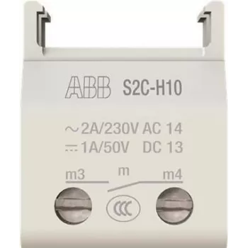 ABB Stotz S&J Interruptor auxiliar, montável 1S, para M compact S2C-H10 (2CDS200970R0032)
