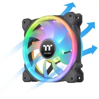 Ventoinha Thermaltake SWAFAN 14 RGB, 14 cm, preto, 500–2000 RPM
