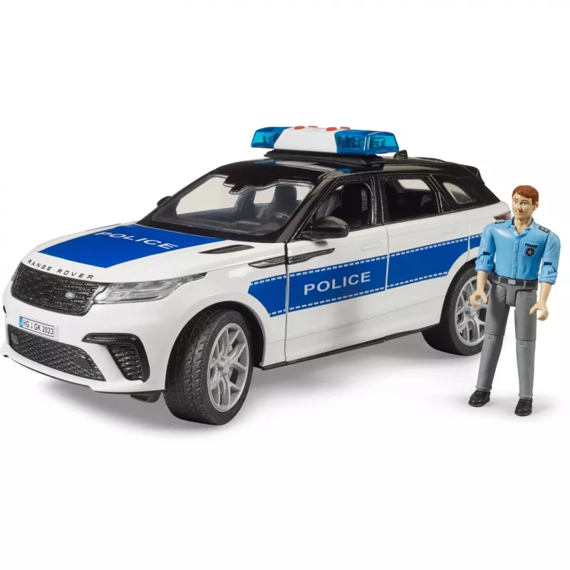 Veículo Range Rover Velar Polícia com figura