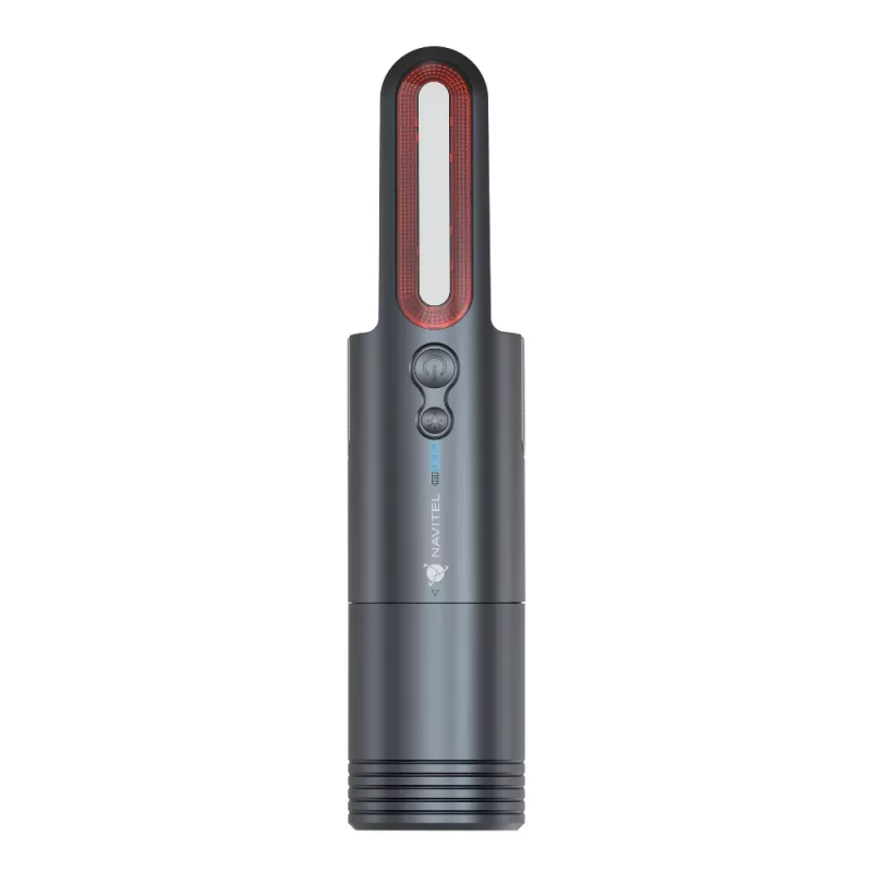 Aspirador de mão com bateria Navitel CL100 — leve, bateria duradoura, acessórios versáteis