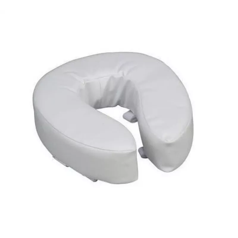 Assento de sanita elevado macio, 10 cm