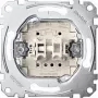 Botão Merten MEG3755-0000, 1P, metálico, 250 V AC, 10 A