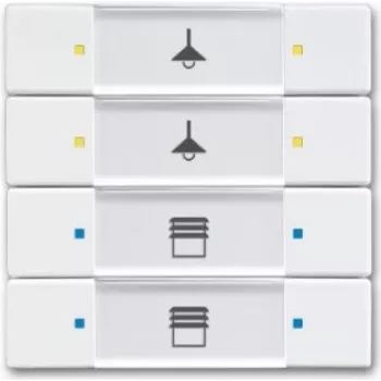 Sensor de toque BUSCH JAEGER 4/8 vias multifunções 6127/02-84