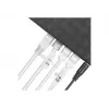 Abraçadeiras com campo de identificação (transversal) - comprimento 100 mm - largura 2,5 mm