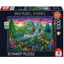 Michael Fishel: Mundo de contos de fadas fantástico, Puzzle 1000 peças