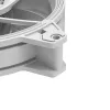 Ventoinha de caixa 120mm MODECOM VOLCANO APEX 120 ARGB branca — ventoinha de arrefecimento ARGB 120mm
