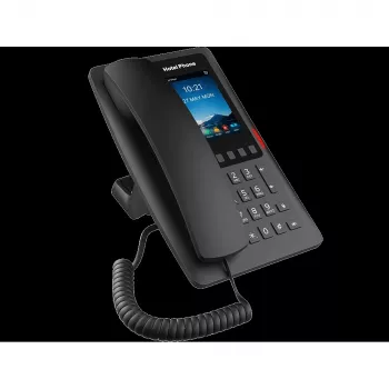 Telefone IP Fanvil H6W-preto Wi-Fi Bluetooth – telefone de secretária VoIP Fanvil H6W-preto com Wi-Fi e Bluetooth