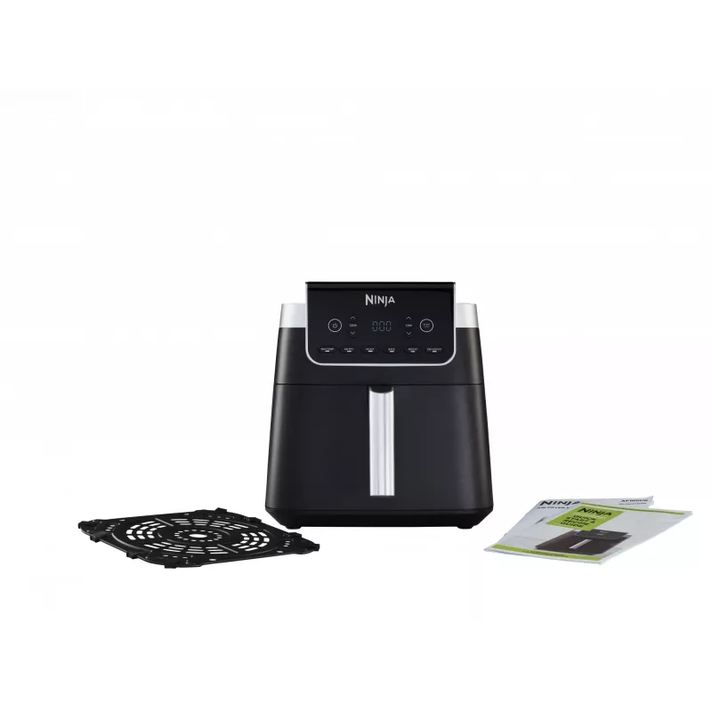Fritadeira Ninja AF180EU individual 6,2 L 2000 W fritadeira de ar quente preta