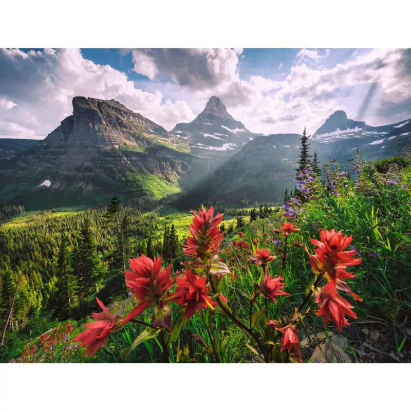 Puzzle Ravensburger Untouched Mountains 2000 peças – puzzle de 2000 peças da Ravensburger