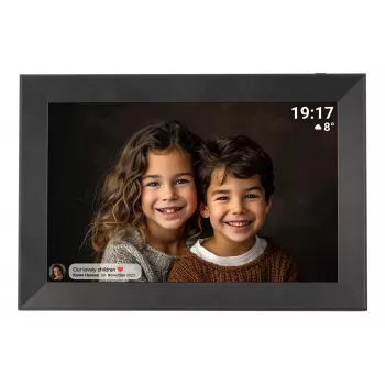Denver PFF-1012 moldura digital preto 25,6 cm (10,1) ecrã tátil Wi-Fi