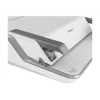 Fellowes Encadernadora multifunções 3 em 1 Lyra, branco/prateado Encadernar, agrafar e perfurar num só aparelho, para formato DIN A4/ - 1 unid. (5603101)