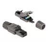 Cabo de rede DeLOCK ficha RJ45 Cat.8.1 STP sem ferramentas preto