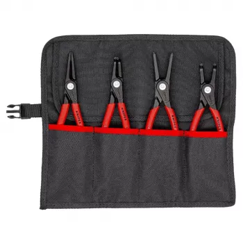 Alicate para anéis de segurança Knipex 00 19 57 V01 cabo vermelho