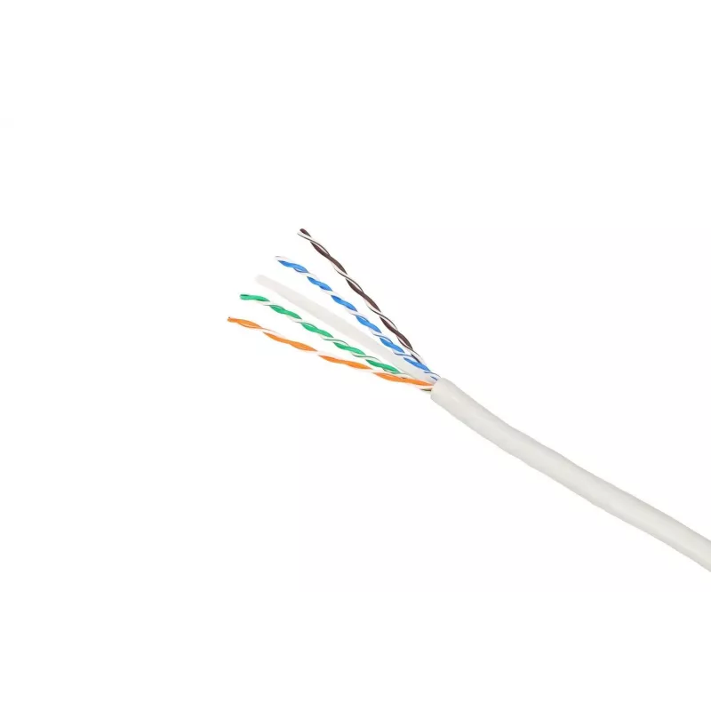 Cabo de par entrançado Extralink CAT6 UTP V2 Indoor 305M
