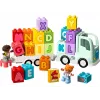 Brinquedo de construção LEGO DUPLO 10421 Camião ABC, 36 peças, 2 minifiguras, a partir de 2 anos, dimensões 110 × 140 × 70 mm