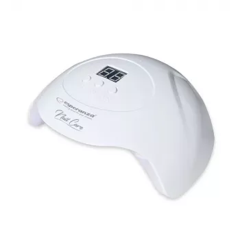 Secador de unhas ESPERANZA EBN010 36W UV+LED, 15 lâmpadas, branco, ecrã incorporado, sensor de movimento