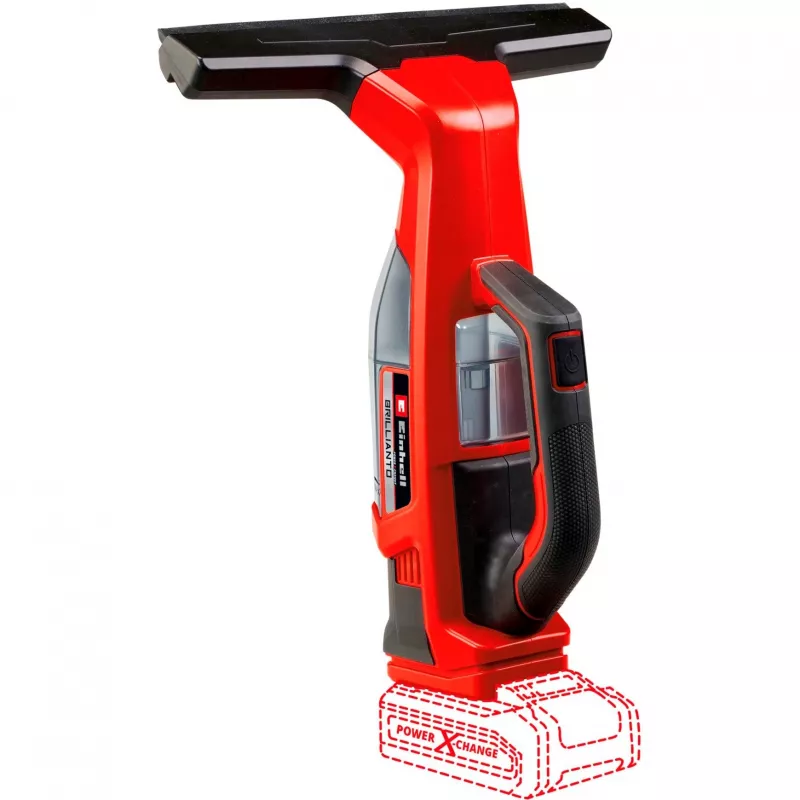 Einhell BRILLIANTO aspirador de janelas 0,3 L preto, vermelho