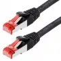 Cabo de rede Helos CAT6 S/FTP (PIMF) 20 m preto