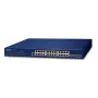 Switch gerido PLANET Layer 3 24 portas 10/100/1000T Gigabit Ethernet 1U
