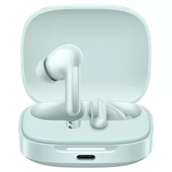 Auscultadores intra-auriculares sem fios Xiaomi Redmi Buds 6 chamadas/música Bluetooth verde