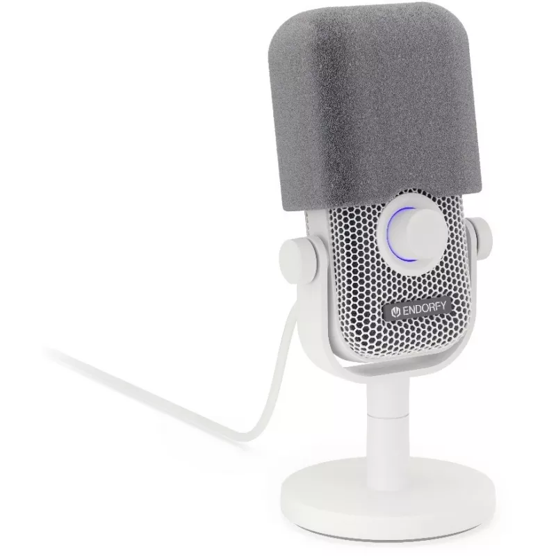 Microfone ENDORFY Solum Voice S Onyx White (EY1B015)