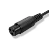 Carregador de bateria QOLTEC para bicicleta elétrica 36V 42V 2A 3P GX16