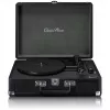 Gira-discos com acionamento por correia Lenco TT-115 Preto – gira-discos portátil tipo mala, Bluetooth 5.0, gravação USB, 33/45/78 rpm