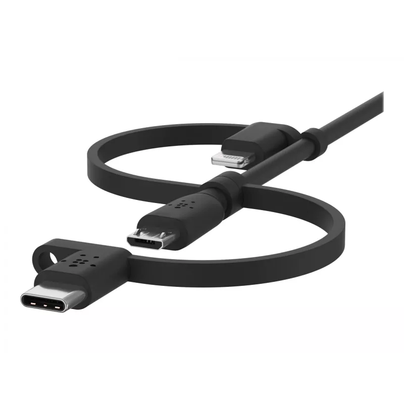 Belkin Cabo universal Lightning/Micro/USB-C