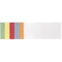 Franken UMZ 1020 99 cartões de moderação, retangulares, 205 x 95 mm, cores sortidas