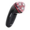 Máquina de barbear Mesko MS 2926 para homem rotativa aparadora preta, vermelha