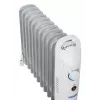Mesko MS 7806 aquecedor elétrico ventilador Radiador a óleo, Interior, Branco, 1200 W