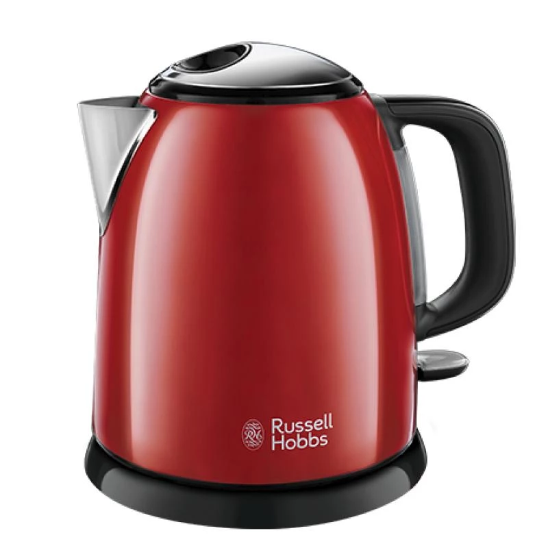 Chaleira Russell Hobbs 1 L 2400 W preta vermelha