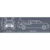 Cobi Wrecker reboque RAM 3500 brinquedo de construção COBI-24611, conjunto de blocos