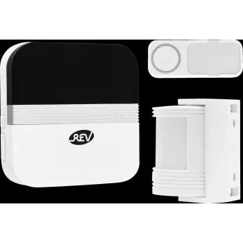 Campainha sem fios REV 0082640103 branca 150 m de alcance