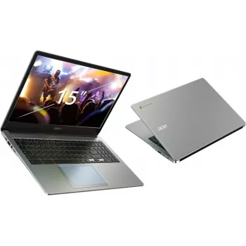 Portátil Acer Chromebook 315 CB315-4H-C7C6 15,6 polegadas Celeron N5100 4GB RAM 128GB eMMC ChromeOS