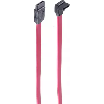 Cabo SATA ShiverPeaks BS78243-0.5 0,5 m preto vermelho