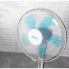 Cecotec EnergySilence 530 Power Connected | Ventilador de pé | Branco | Diâmetro 40 cm | Número de velocidades 3 | Oscilação | 50 W | Comando à distância