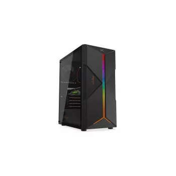 Krux ASTRAL - PC - preto - ATX - micro ATX - Mini-ITX - Gaming - 15,9 cm - 29 cm
