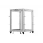Armário rack 19 15U 600x600-1100 cinzento