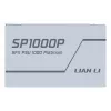Fonte de alimentação Lian Li SP Series Platinum SFX totalmente modular PCIe 5.1 ATX 3.1 1000W (G9P.SP1000P.W000.EU)
