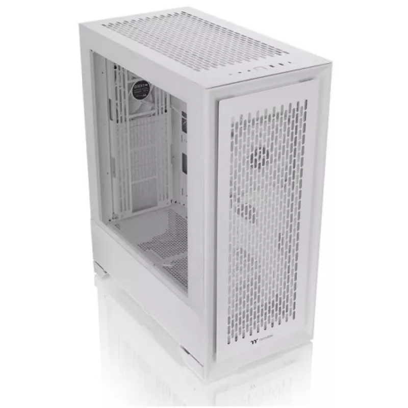 Caixa Thermaltake CTE T500 TG Midi Tower branco neve Retail - caixa - ATX