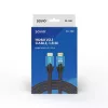 Cabo HDMI Savio CL-142 v2.1 1,8 m, HDMI Type-A macho–macho, contactos dourados, preto/azul