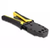 Alicate de crimpagem universal DeLOCK com descarnador para conectores modulares 10P 8P 6P 4P