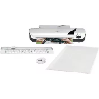 Conjunto de plastificadora GBC Inspire+ A4, 24,1 cm, plastificadora a quente, 4 min., 250 mm/min, 0,5 mm, A4