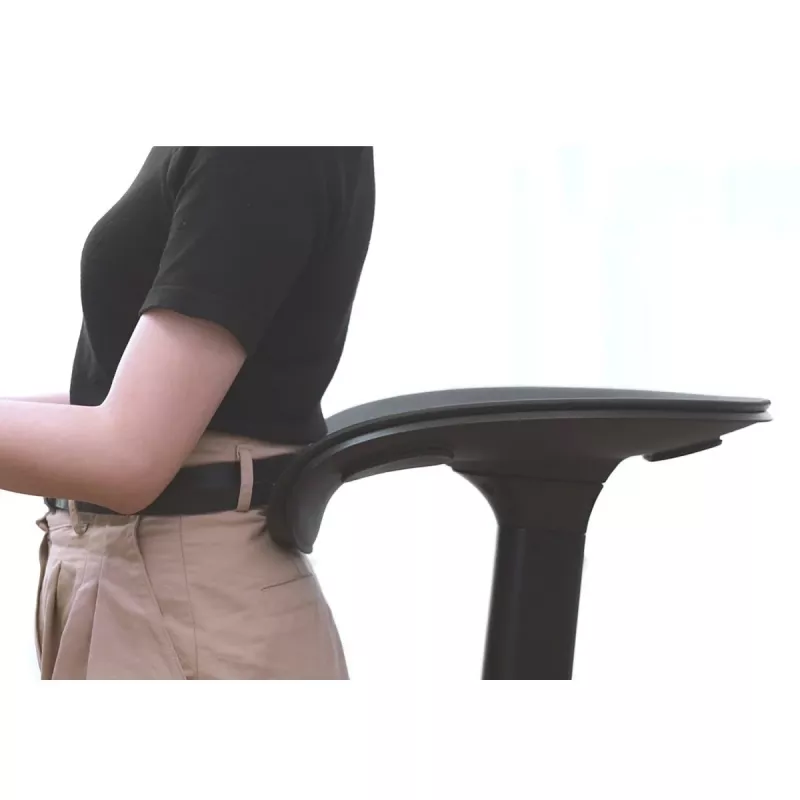 Cadeira ergonómica MACLEAN MC-872 — regulável em altura, com mecanismo basculante