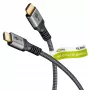 Cabo HDMI Plus High-Speed com Ethernet, 4K @ 60Hz (cinzento, 15 metros)