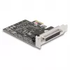 DeLOCK 66324 Adaptador RS-232 VGA interno PCIe conector fêmea preto