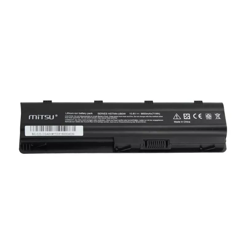 Bateria para Compaq Presario CQ42, CQ62, CQ72 6600 mAh (71 Wh) 10,8 - 11,1 Volt